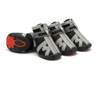 HKM-3513789 Dog Foot Covers - Waterproof & Breathable Pet Shoes with Non-Slip Bottom in Various Colors and Materials