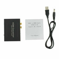 HKM-351379 HDM to HDMI Audio Splitter with 1080P Resolution and Power Management