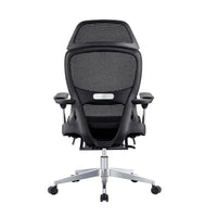 HKM-351443 Ergonomic High Back Executive Office Chair with Footrest for Enhanced Comfort and Support