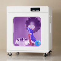 HKM-351443 Super Capacity 200L Pet Hair Dryer Box with 360° Airflow and Time Control for Cats and Dogs