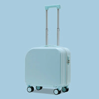 HKM-351571 Expandable 18-Inch Suitcase with Laptop Stand and Wheels for Travel