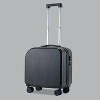 HKM-351571 Expandable 18-Inch Suitcase with Laptop Stand and Wheels for Travel