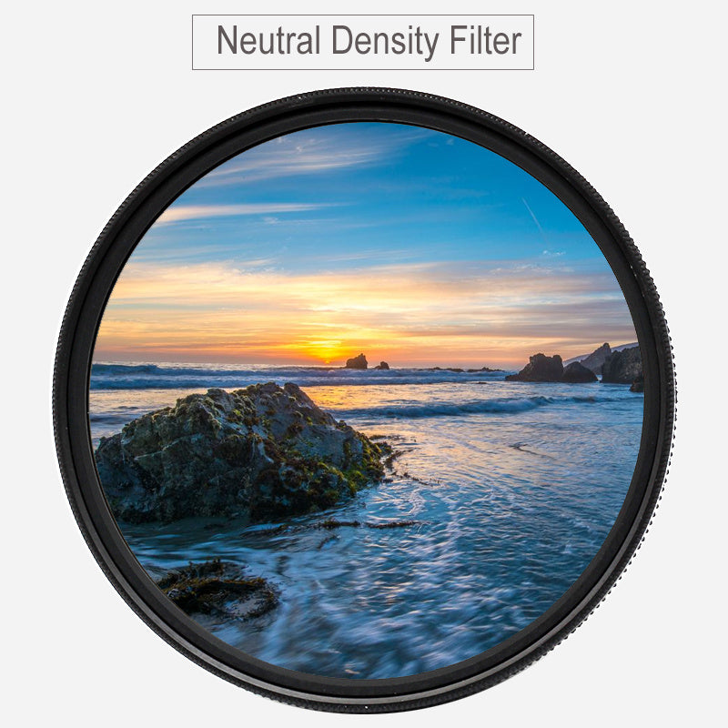HKM-351571 ND8 Digital Camera Filter with Aviation Aluminum Frame and High-Quality Optical Resin Lens