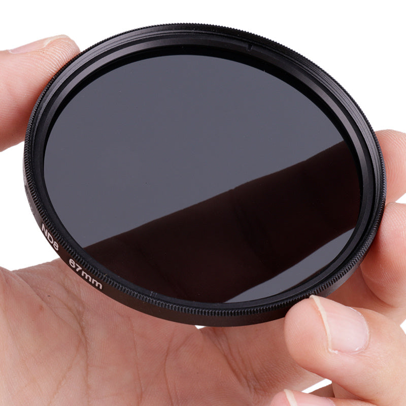 HKM-351571 ND8 Digital Camera Filter with Aviation Aluminum Frame and High-Quality Optical Resin Lens