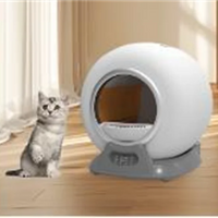HKM-351635 Extra Large Fully Enclosed Automatic Smart Electric Cat Litter Box with Eco-Friendly Features