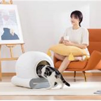 HKM-351635 Extra Large Fully Enclosed Automatic Smart Electric Cat Litter Box with Eco-Friendly Features