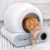 HKM-351635 Extra Large Fully Enclosed Automatic Smart Electric Cat Litter Box with Eco-Friendly Features