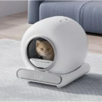 HKM-351635 Extra Large Fully Enclosed Automatic Smart Electric Cat Litter Box with Eco-Friendly Features
