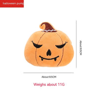 HKM-3516605 Halloween Catnip Plush Toy for Cats - Spider, Pumpkin, Ghost, and Bat Designs