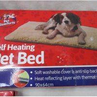 HKM-3516989 Warm Lamb Cashmere Pet Bed for Cats and Dogs - Self-Heating Kennel Mat