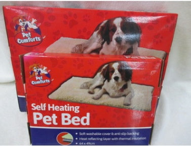 HKM-3516989 Warm Lamb Cashmere Pet Bed for Cats and Dogs - Self-Heating Kennel Mat