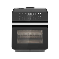 HKM-351763 Large Capacity 9.6L Steam Air Fryer with Visible Cooking Window for Home and Commercial Use