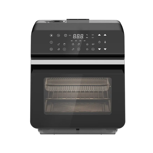 HKM-351763 Large Capacity 9.6L Steam Air Fryer with Visible Cooking Window for Home and Commercial Use