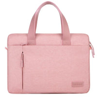 HKM-351891 Ultrathin Portable Waterproof Pink Laptop Messenger Bag for 15 Inch Laptops