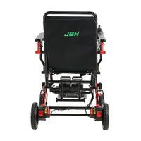 HKM-352211 Lightweight Foldable Electric Wheelchair for Elderly and Disabled - Removable Battery, Metal & Aluminum Construction