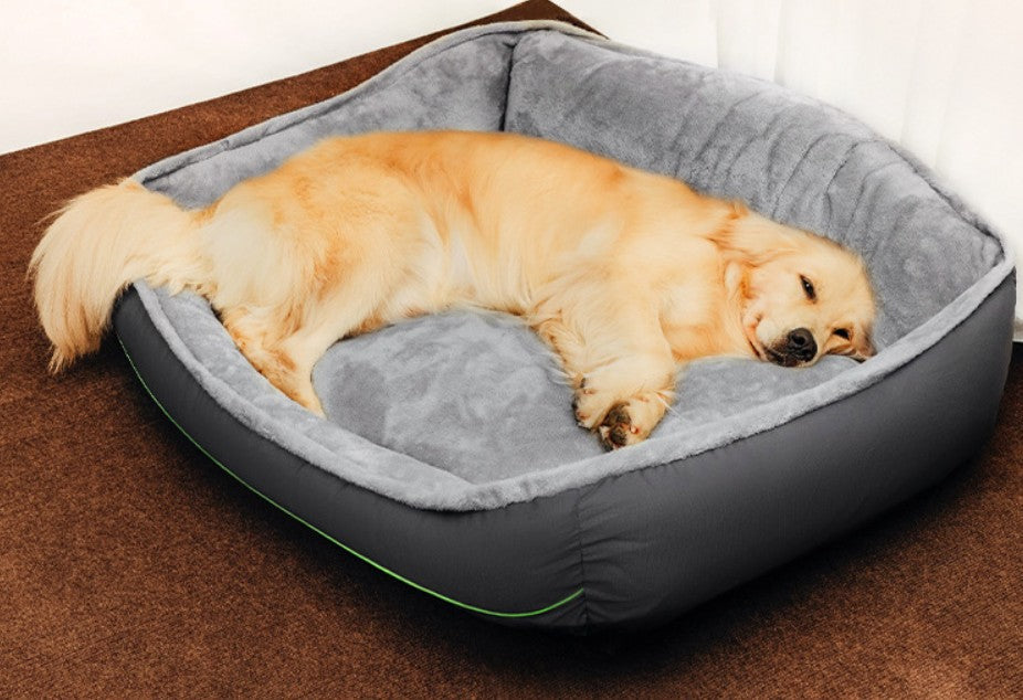 HKM-3522749 Universal Pet Nest - Removable & Washable, All-Season Cozy Bed in Gray (S, M, L, XL)