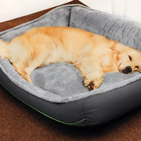 HKM-3522749 Universal Pet Nest - Removable & Washable, All-Season Cozy Bed in Gray (S, M, L, XL)