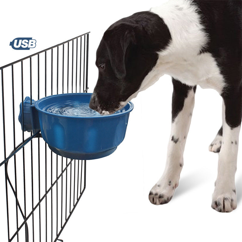 HKM-3522877 Thermostatic Insulated Dog and Cat Food Bowl with Folding Glue Design