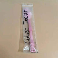 HKM-3524669 Feathered Cat Teaser Wand - Simple Stylish Pet Toy in Pink and Blue