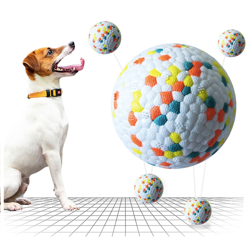 HKM-352531 Durable Interactive Dog Chew Ball for Teeth Cleaning and Play, Safe TPU Material, Bite Resistant