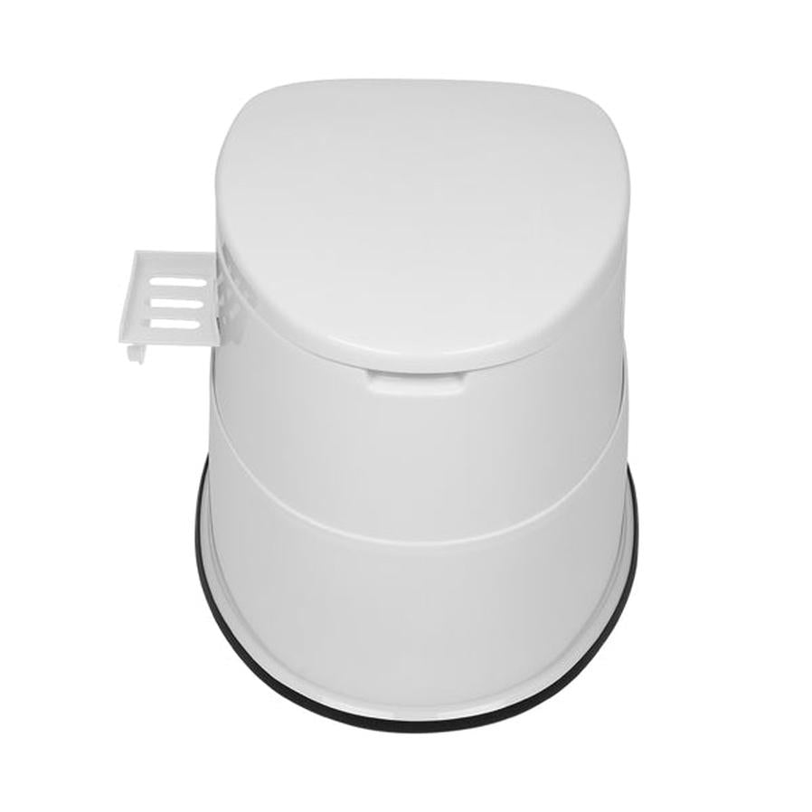 HKM-352531 White Outdoor Toilet with Anti-Slip Pad for Enhanced Safety and Stability