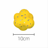 HKM-3525949 Calming Fetch Tennis Ball for Dogs - Soft, Lightweight Toy to Ease Anxiety and Promote Activity