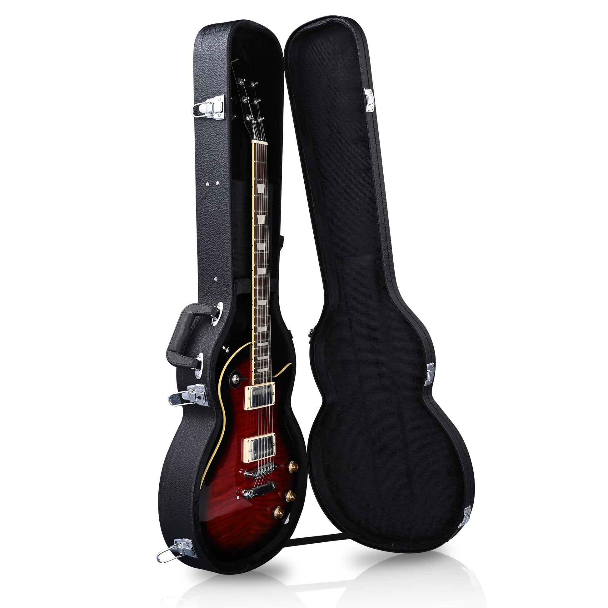 HKM-352595 Hard Plywood Folk Guitar Case Wrapped in Durable PU Leather