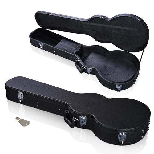 HKM-352595 Hard Plywood Folk Guitar Case Wrapped in Durable PU Leather