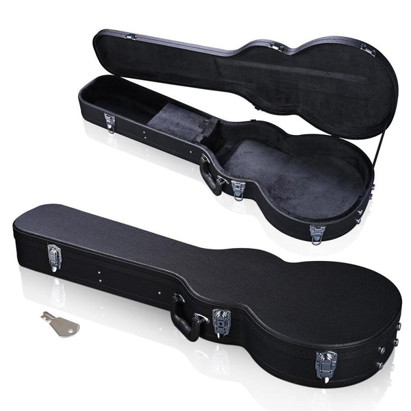 HKM-352595 Hard Plywood Folk Guitar Case Wrapped in Durable PU Leather