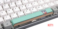 HKM-352659 6.25U PBT Five-Sided Sublimation Mechanical Keycap - Original Height Spacebar Replacement