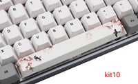 HKM-352659 6.25U PBT Five-Sided Sublimation Mechanical Keycap - Original Height Spacebar Replacement