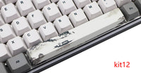 HKM-352659 6.25U PBT Five-Sided Sublimation Mechanical Keycap - Original Height Spacebar Replacement
