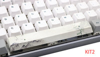HKM-352659 6.25U PBT Five-Sided Sublimation Mechanical Keycap - Original Height Spacebar Replacement