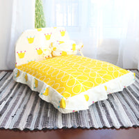 HKM-3527101 Cozy Teddy Small Dog and Cat Bed - Soft PP Cotton, Multiple Sizes Available