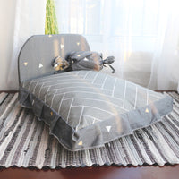 HKM-3527101 Cozy Teddy Small Dog and Cat Bed - Soft PP Cotton, Multiple Sizes Available