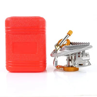 HKM-352851 Portable Mini Camping Gas Stove - 3800W Outdoor Folding Burner for Picnics and Travel