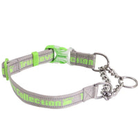 HKM-3530429 Reflective Explosion-Proof Chain Collar for Large, Medium, and Small Dogs - Durable 304 Stainless Steel