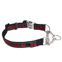 HKM-3530429 Reflective Explosion-Proof Chain Collar for Large, Medium, and Small Dogs - Durable 304 Stainless Steel