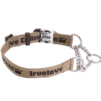 HKM-3530429 Reflective Explosion-Proof Chain Collar for Large, Medium, and Small Dogs - Durable 304 Stainless Steel