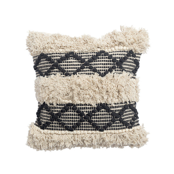 HKM-353043 Cotton Throw Pillow Cushion with Core - Various Sizes and Colors
