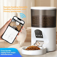 HKM-3532221 Smart Visual Pet Feeder with Remote Control and HD Wide Angle 2K Camera for Dogs and Cats, 6L Capacity