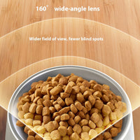 HKM-3532221 Smart Visual Pet Feeder with Remote Control and HD Wide Angle 2K Camera for Dogs and Cats, 6L Capacity