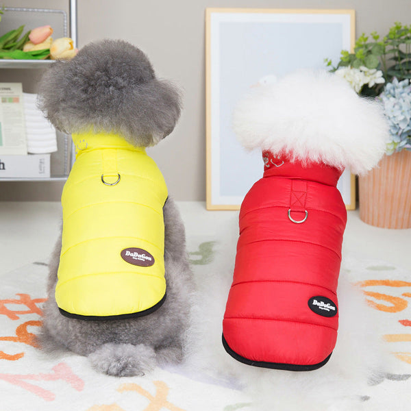 HKM-3532861 Cotton-Padded Two-Legged Clothing for Small Pets in Multiple Colors and Sizes