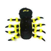 HKM-3532989 Spider Costume for Pets - Fun Polyester Outfit in Various Sizes for Halloween