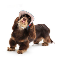 HKM-3534013 Pet Sun Protection Denim Cowboy Hat for Dogs - Sizes S, M, L, XL