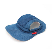 HKM-3534013 Pet Sun Protection Denim Cowboy Hat for Dogs - Sizes S, M, L, XL