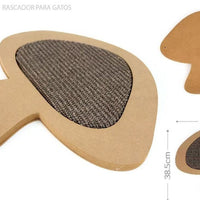 HKM-3534397 Mushroom-Shaped Cat Scratching Post with Natural Sisal Base