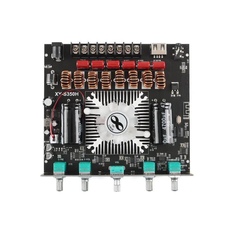 HKM-353491 2.1-Channel Digital Amplifier Module with Subwoofer Support, 220Wx2, Model TPA3251D2