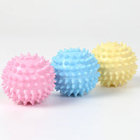 HKM-3535037 Cotton Rope Dog Chew Toy - Multi-Color Textured Design for Clean Teeth