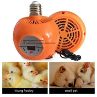 HKM-3535677 150W Intelligent Temperature Control Farm Warmer Bulb for Turtles and Lizards, 25C to 32C Regulation